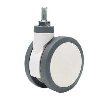 Buy cheap 4 Inch Dual PU Wheels Medical Hospital Caster Wheels For Trolley Bed product