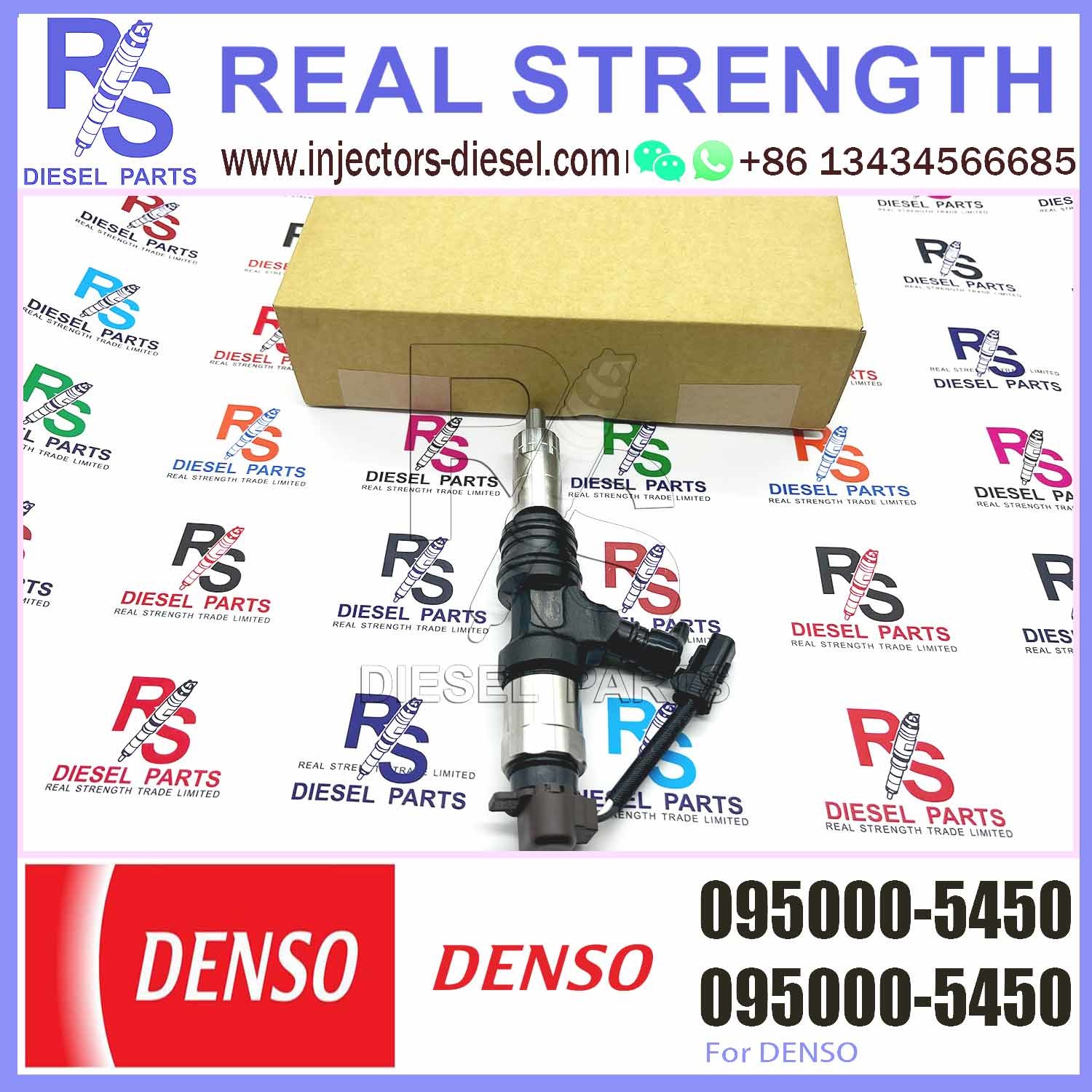 High Quality New Common rail fuel injector 6M60 ME302143 095000-5450