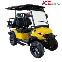 Buy cheap Four Seat Luxury Golf Buggy With Carplay LED Lights And Disc Brakes product