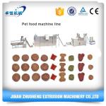 Stainless Steel Twin Screw Extruder Pet Food Extrusion Machine Line for Diesel
