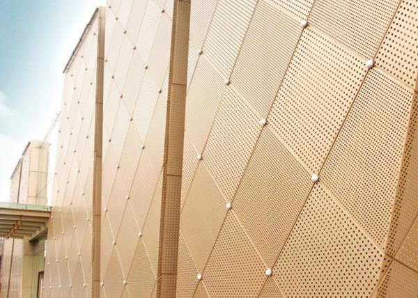 Buy cheap Decorative Aluminium Perforated Panel , Fireproof Laser Cut Aluminium Screens from wholesalers