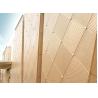 Buy cheap Decorative Aluminium Perforated Panel , Fireproof Laser Cut Aluminium Screens from wholesalers