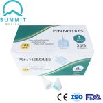 Pain Free Insulin Pen Needles Compatible with Most Diabetes Pens 0.20 x 4mm (33G
