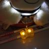 Buy cheap PET LED flashing collar necklace Buckle Safety Night Light bone dog ID tag Pendant from wholesalers