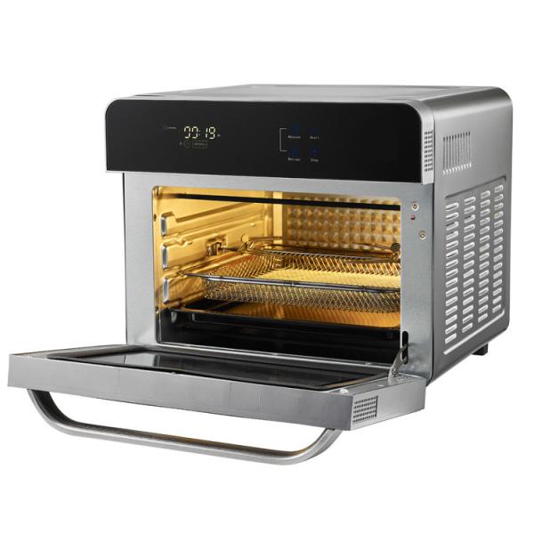 Air Fryer LED Display Oil Free Cooking Stainless Steel Kitchen Baking Oven