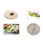 Square Round Egg Spring Roll Samosa Sheet Making Machine