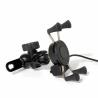 Buy cheap ABS Metal Clips Quad Lock Motorcycle Handlebar Mount With Charger 5V 2.1A from wholesalers