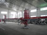 Single Lifting Climbing Elevated Work Platform Wall Drawing Painting
