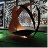 Buy cheap Rustic Art Design Corten Metal H 1500mm Sculpture Yard Art from wholesalers
