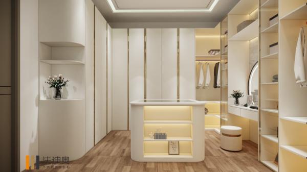 Buy cheap Fadior Modern Walk In Closet High End Stainless Steel Dressing Room Formaldehyde Free from wholesalers