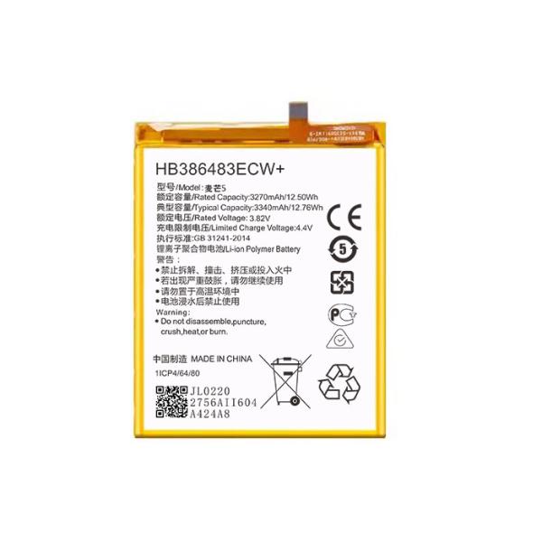Buy cheap 3270mah Mobile Phone Lithium Ion Battery Replacement HB386483ECW+ from wholesalers