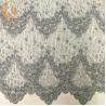 Buy cheap Exquisite Beaded Handmade Embroidery Lace Fabric For Evening Dress from wholesalers