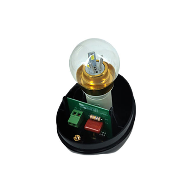 220V 110V Automatic Electric Gate Warning Light LED Yellow 23W Bulb