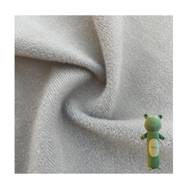 Buy cheap Knitted 100% Polyester Velvet Fabric Waterproof 145-155cm Width For Doll from wholesalers