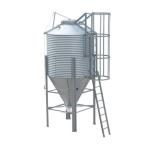 Cattle Chicken Farm Animal Feed Storage Silos Hopper Bottom
