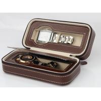 Buy cheap Dual Grids Watch Display Box Rectangle Shaped Jewelry Storage Organizer product