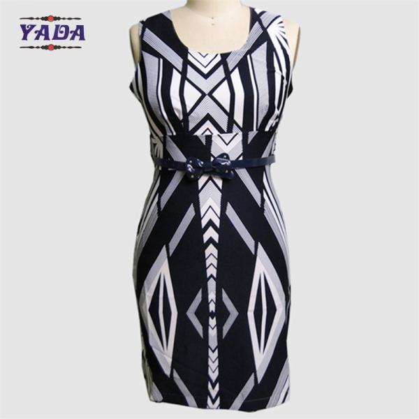 Buy cheap Latest summer mature sexy fashion smart casual brand lady party fat dresses for women from wholesalers