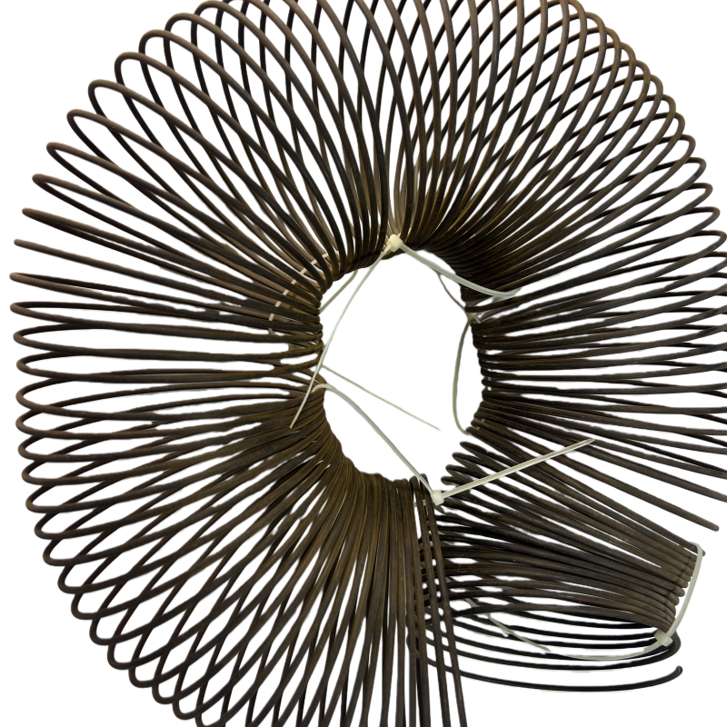 Stainless Steel Rainbow Spring | Stress-Relief, Magical Kinetic Bracelet, Fun Walking Toy, Durable Metal Design