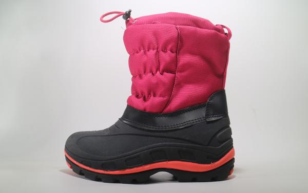 Buy cheap Kids childrens snow shoes Warm Black Childrens Winter Boots from wholesalers