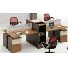 Buy cheap modern 4 seats office cubicle workstation furniture from wholesalers