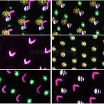 Outdoor Garden Light Halloween Mini LED Snow Crystal Magic Gobo Projector