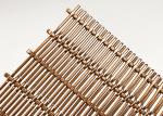 4mm Stainless Steel Pvd Decorative Woven Wire Mesh For Screen Wall Cladding