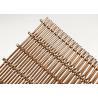 Buy cheap 4mm Stainless Steel Pvd Decorative Woven Wire Mesh For Screen Wall Cladding from wholesalers
