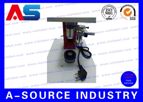 Buy cheap Stable Bottle Crimping Tool For Plastic Aluminum Flip Off Tops 20mm bottle capping machine from wholesalers