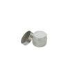 Buy cheap Round 20g Cosmetic Cream Jar Transparent Frosted Glass Cream Jar With Silver Plastic Lid from wholesalers