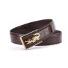 Buy cheap Dongguan factory direct supply genuine alligator belt crocodile leather men's belts from wholesalers