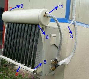 Buy cheap Wall Mounted  Style 12V Dc Solar Air Conditioner 24 Volt Solar Air Conditioner Solar Powered Window Air Conditioner from wholesalers