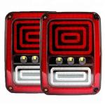 Amber Turn Signal Brake Reverse LED Tail Lamp For OFF Road Jeep Wrangler