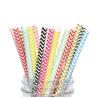 Buy cheap Wavy Pattern Christmas Paper Drinking Straws BPA Free Graduation Paper Straws from wholesalers