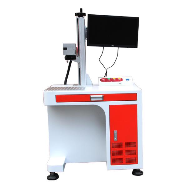 Buy cheap Optical Fiber Laser Marking Machine / Laser Etching Machine For Stainless Steel from wholesalers