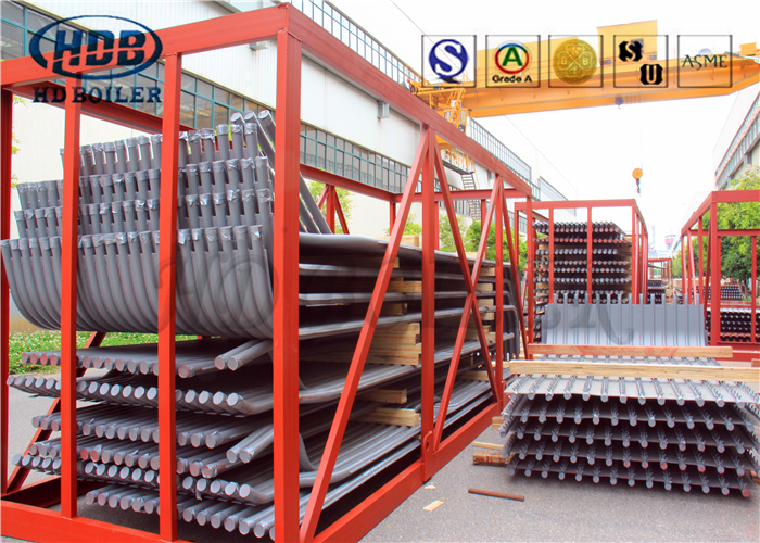 Heating Surface Boiler Membrane Wall Argon Arc Welding High Pressure Power Plant