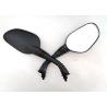 Buy cheap Durable Scooter Rear View Mirrors Plastic Housing 13.7cm x 8.5cm Glass from wholesalers