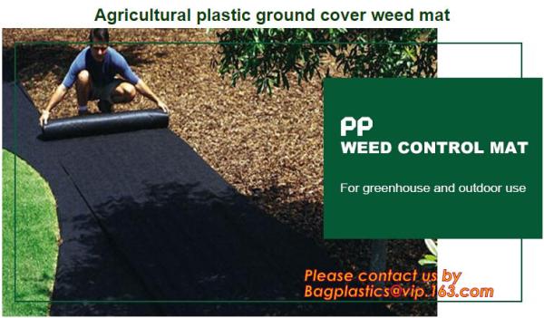 Buy cheap Supply heavy duty 100% virgin anti grass weed barrier/garden weed barrier cloth/agricultural ground cover mesh with UV r from wholesalers