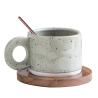 Buy cheap Porcelain Coffee Cup Reusable Eco-Friendly Stoneware Cup Of Coffee For Business Gifts from wholesalers