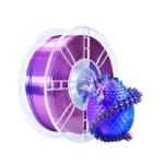 PLA Silk Dual Color 3D Printing Filament Blue Purple 1.75mm 1kg PLA 3D Printing