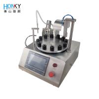 Buy cheap 2400 BPH Plastic Ampoule Vial bottling and capping machine Semi Automatic product
