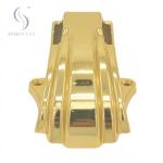 Decent Coffin Decoration Electroplated Shiny Gold Surface Funeral Accessories 11