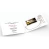 Buy cheap Wedding Video Invitation Card with magnetic button , Full colors digital video brochure from wholesalers