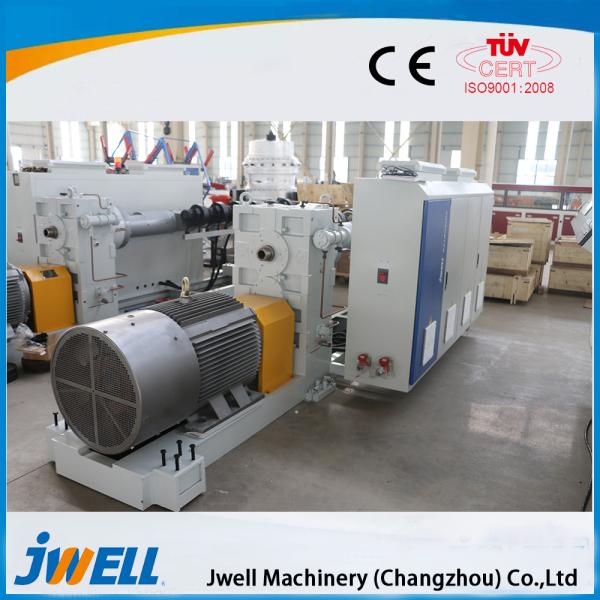 Buy cheap Jwell HDPE 110-315 pipe extrusion line for water supply from wholesalers