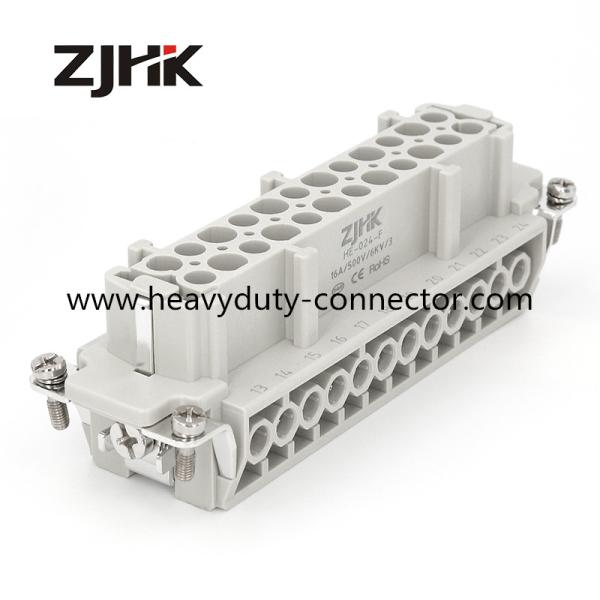 Buy cheap 24 Pin Heavy Duty Multi Pin Connectors Female Insert Hot Runner Connector from wholesalers