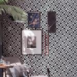 Black And White Marble Stone Mosaic Tile For Wall Kitchen Backsplash Wear