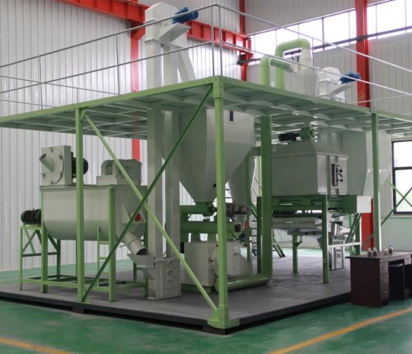 Buy cheap Livestock Poultry Animal Feed Production Line With 3-5 Tons Per Hour from wholesalers