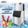 Buy cheap Commercial 450 Lb Ice Machine 200kg Electric Ice Cube Maker 1100kg Storage Bin from wholesalers
