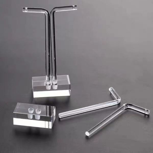 3x5x9cm T Shape Acrylic Jewelry Stand Holder Earring Display Organizer Factory Made