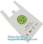 best sellers high quality biodegradable compostable Vest shopping bags for