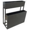 Buy cheap Metal iron casting flower stand planter pot with stand from wholesalers